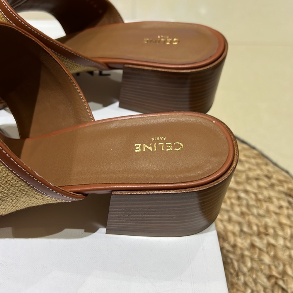 Celine Triomphe Mules size 41 - Picture 5 of 6